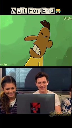 Tom Holland vs Cartoon Box Animation 🤣#shorts