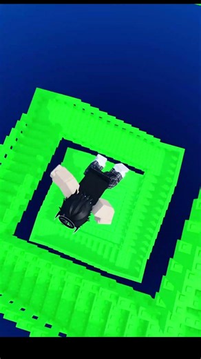 Cursed Noob Climbs Infinite Stairs in Roblox… The Fall Is INSANE! 😱 | Roblox Shorts