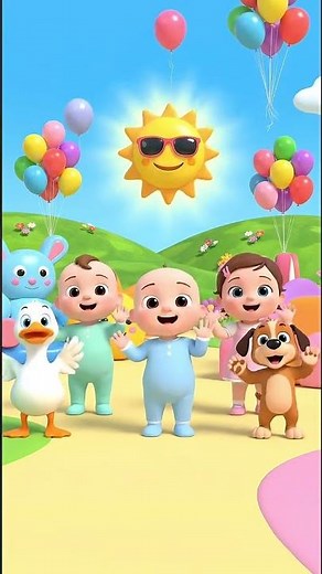 Clap & Jump Kids Song 👏 Fun Cartoon Exercise Dance | Educational Video for Kids