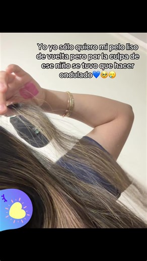 Struggling with Wavy Hair Because of Him