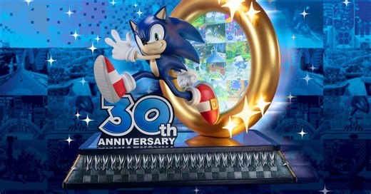 First 4 Figures Announces Sonic The Hedgehog 30th Anniversary Statue