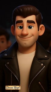 🍿 Grease - Danny and Sandy Reunited #CelebrityToons #JohnTravolta #OliviaNewtonJohn | Donnie Hazel