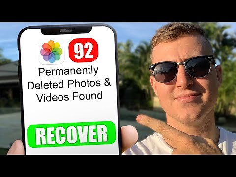 How to Recover Permanently Deleted Photos & Videos (iOS 17+) iPhone iPad iPod