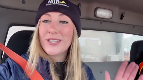 Ride along with a plow truck driver for the Montana Department of Transportation