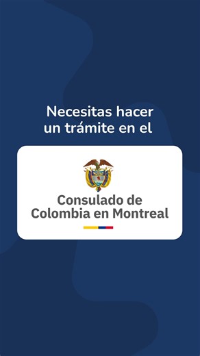 ¿Cómo pedir una cita en el Consulado de Colombia en Montreal a través de nuestra página web? Aquí te dejamos el paso a paso de cómo hacerlo ¡Toma nota a nuestros tips ✍🏼😉! También ten en cuenta cuáles trámites requieren cita previa y cuáles no: ✨ Con cita previa: pasaporte, cédula, tarjeta de identidad, autenticaciones y poderes especiales. ✨ Sin cita (lunes a viernes, 9:00 a.m – 12:30 p.m): reclamación de documentos previamente tramitados, supervivencias, permisos de salida de Colombia de men