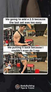 8.9K views · 14 reactions | When you get too confident with your last set... then reality hits.  | BodyBuilding Tips & Tricks | Facebook