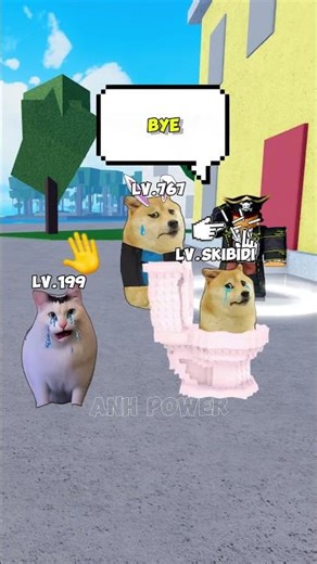 He was ridiculed by his friends 😿 #roblox #doge #bloxfruits