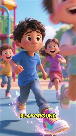 The Shoes That Played Tag Fun Moral Story for Kids 6–9