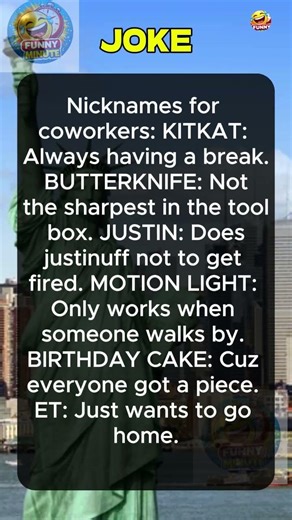 Nicknames for coworkers #anecdote #joke