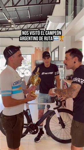 Nos visitó el actual campeón Argentino de ruta