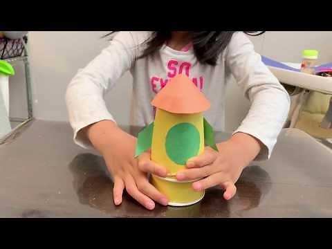 Make a rocket ｜paper cup crafts ideas｜kids craft｜rocket launch