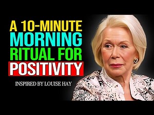 Louise Hay - 10 Minute Morning Gratitude Ritual, Affirmations for a Positive Day 🌞✨