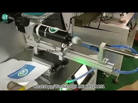 How To Use Screen Printing Machine For Bottle #screenprint #screenprinting #screenprinter