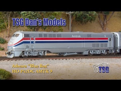 HO Scale DCC Equipped P42DC Amtrak Dan's Models