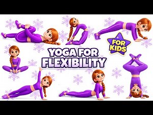 Fun Kids Yoga 🧘‍♀️ Simple Stretches and Relaxation | Flexibility and Calmness | Yoga For Children |