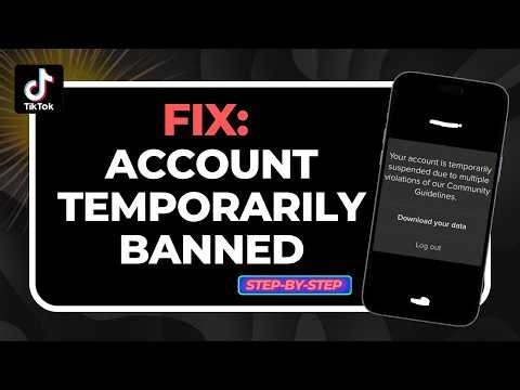 How to Fix TikTok Account Temporarily Banned (2026 Appeal & Live Chat Guide)