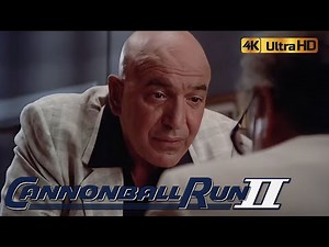 Cannonball Run II (1984) Hymie Pays Don Don A Visit For The 9 Million He owes Him 4K HDR