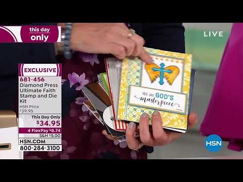 Diamond Press Ultimate Faith Stamp and Die Kit