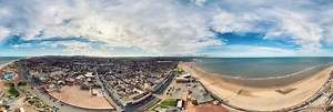 Aerial View of Rhyl, North wales 360 Panorama | 360Cities