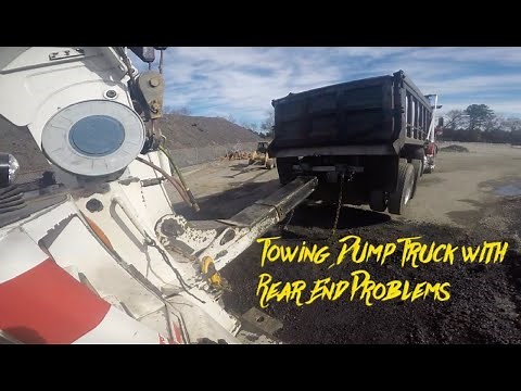 Heavy Duty Tow - Dump Truck With Shifted Rear End