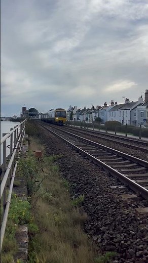 Class 166 departing starcross