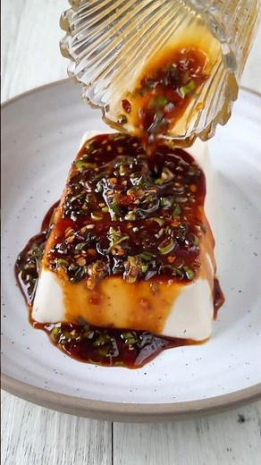 Quick & easy 5 minute silken tofu (low effort recipe 🤭)