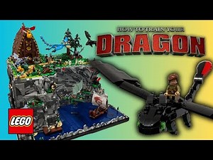 I Built BERK from How To Train Your Dragon in LEGO [4K Cinematic]