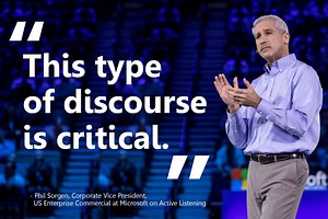 80K views · 183 reactions | How #mindful are you of your listening behaviors? Learn how to practice #activelistening to improve relationships. https://aka.ms/AA4gkev | Microsoft in Business | Facebook