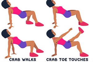 Crab walk: come si esegue e quali sono i benefici della 'camminata del granchio'