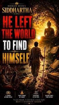 Siddhartha: The Journey Every Human Must Take | Hermann Hesse’s Timeless Spiritual Masterpiece
