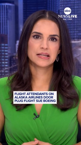 Flight attendants in Alaska Airlines door plug incident sue Boeing