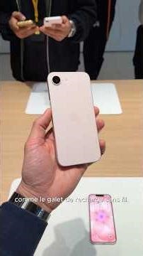 Voici l’iPhone 17e !