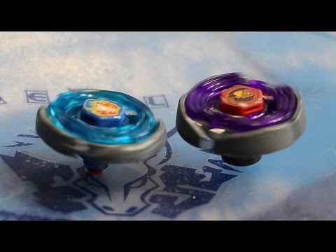 Tsubasa vs Gingka - Earth Eagle 145WD vs Storm Pegasus 105RF - Metal Fight Beyblade Battle!