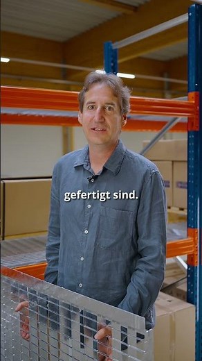 Gitterroste für Palettenregale – Kein Höhenverlust, max. Stauraum | Kaiser Systeme