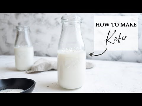 How to Make Milk Kefir | Raw Milk or Pasteurized