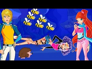 WINX CLUB love story fan animation cartoon Bloom Sky Picnic, Stormy Lucky Day