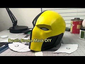 DIY Deathstroke Mask | Step-by-Step Foam Cosplay Tutorial