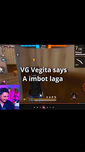 VG VEGETA EXPOSED! AIMBOT HACK USER 😱 THE END OF VG VEGETA 🤡 #freefiremax #fzone #bonex4ff #equipou