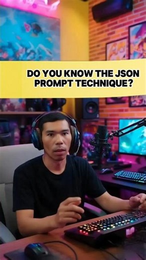 Have you learned the JSON Prompt technique? #jsonprompt #aitools #contenttips #shorts #foryou