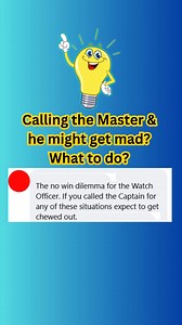 🟥SUBJECT: HESITANT ON CALLING THE MASTER? To all newly promoted Third Officers: Don't hesitate to call the Master when you need clarification or assistance. Competence is key, but so is knowing when to ask for help. Even if you're introverted, remember that seeking guidance is a sign of responsibility, not weakness. Don't worry about the captain's reaction at the moment; your duty is to report and ensure safety. Better to ask and be clear than to assume and risk mistakes. Keep learning, keep gr