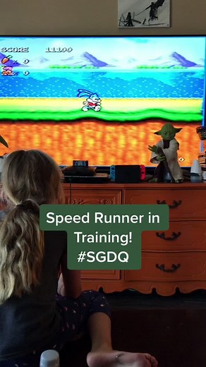 Learning the ropes on Tiny Toons! #weekendvibes #onlinegaming #speedrunner #tinytoons #segagenesis #videogames