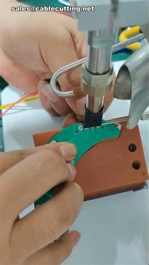 Semi Automatic Soldering Machine #factory #machine #diy