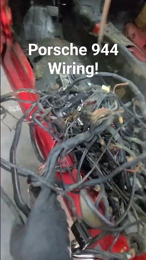 Porsche 944 Cabin Wiring Harness