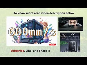 Creality K1C Review: 600mm/s Speed, AI Camera & Auto-Leveling