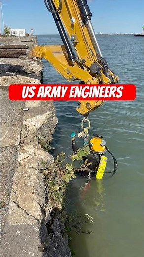 Would you work underwater? US Army Corps Diver