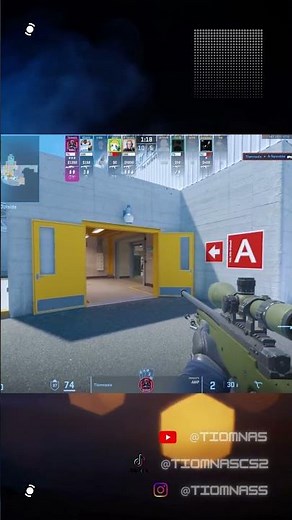 #FACEIT gameplay. ACE on Nuke. Climbing ladder to LVL10. #cs2 #csgo #counterstrike #gaming