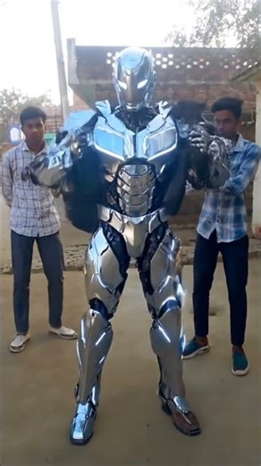 #marvel making robot boy