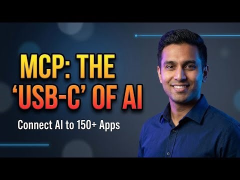 MCP: The 'USB-C' of AI is Here! Connect AI to 150+ Apps
