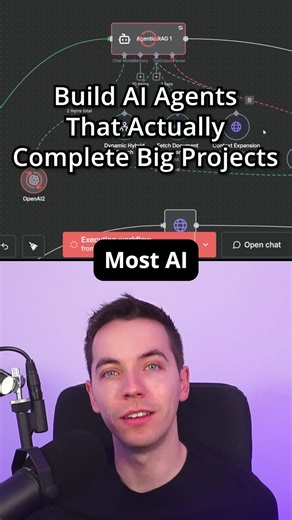 Most AI agents fail at big projects because they try to do everything in one go and then declare success way before the project is actually complete. Here's the solution: Build an agent harness and make your AI agent break your project into two phases. First, create an initializer where the agent will create a plan and break that up into many different tasks. Second, create a task harness where the agent will work through those tasks one by one and then save progress to an external source such a