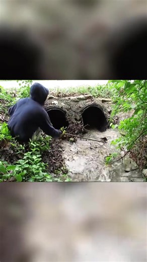 Unclogging the combo drains! #relaxing #cleaning #drains | Cleaning house